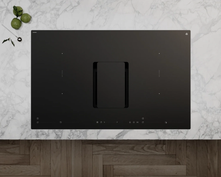 Płyta z wbudowanym okapem Ciarko Design WizardMatte 83