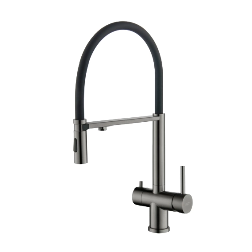 Bateria kuchenna trójdrożna Blue Water Tusar grafit (gun metal)