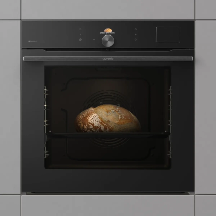 Piekarnik parowy Gorenje BPSA6138B z pyrolizą, pieczeniem z dodatkiem pary i AirFry